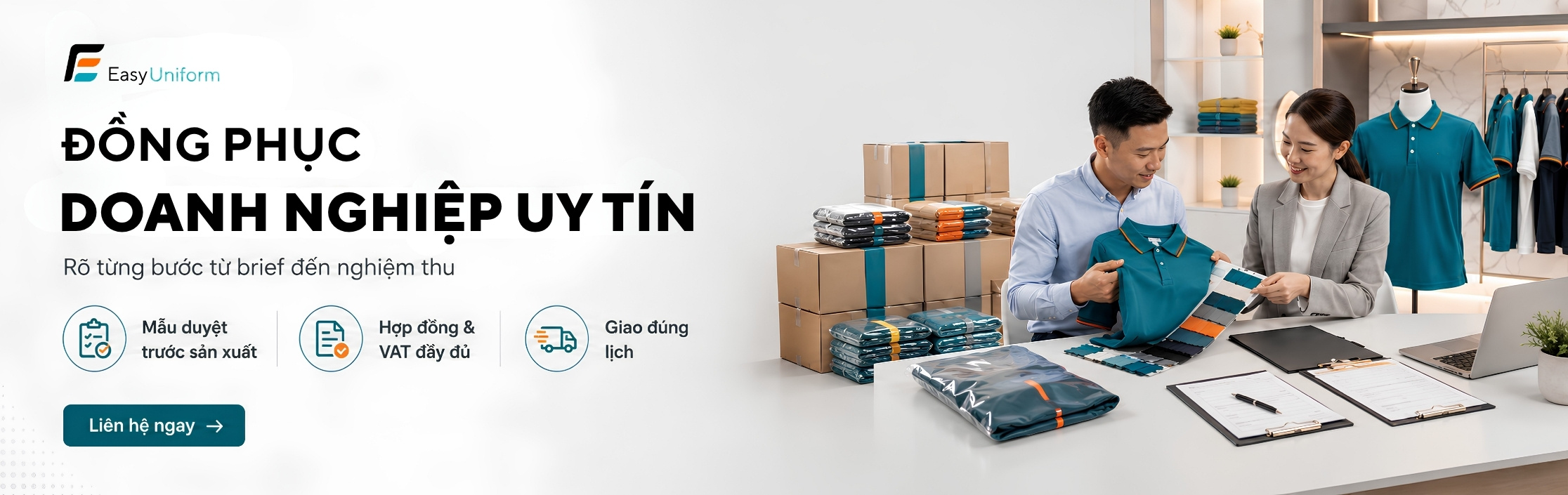Easy Uniform sản xuất đồng phục cho doanh nghiệp